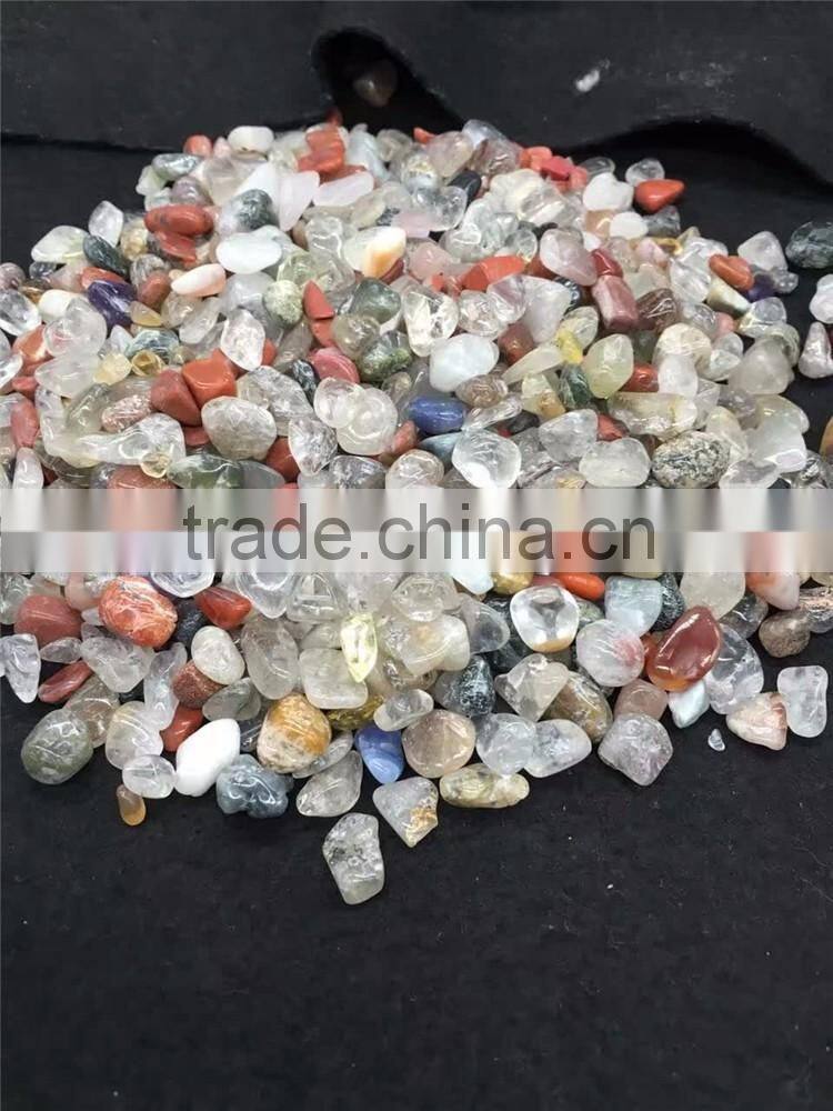 Natural Multiple Crystal Tumbled Stone Gravel