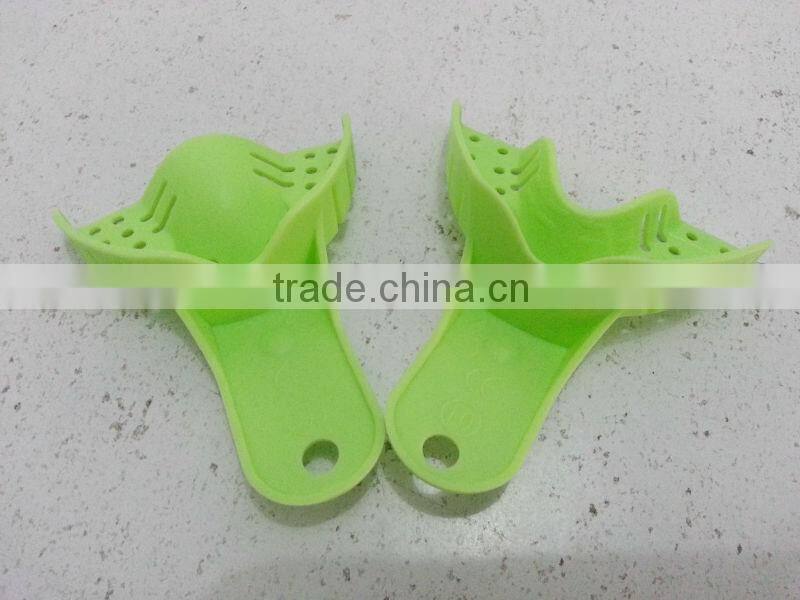 autoclavable dental plastic impression trays,dental supply