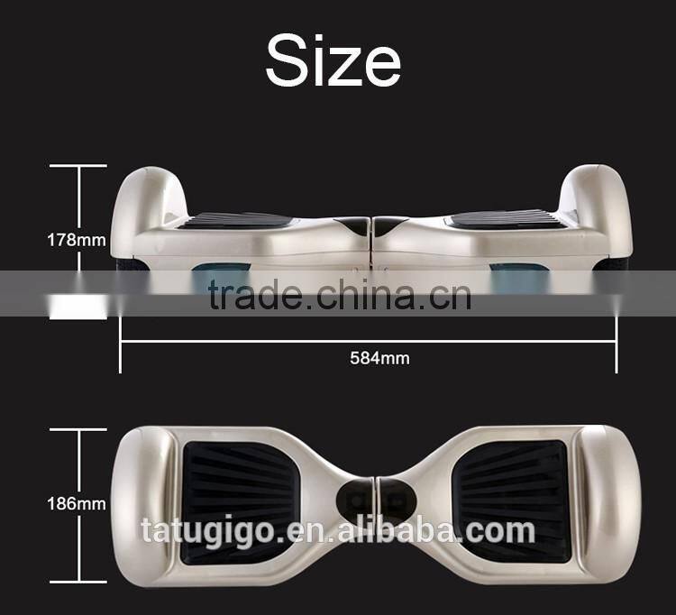 China 2 wheel smart electric self balancing scooter with remote