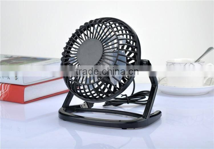 Colorful Plastic Mini USB tabletop fan cooler with CE & RoHs Cetification