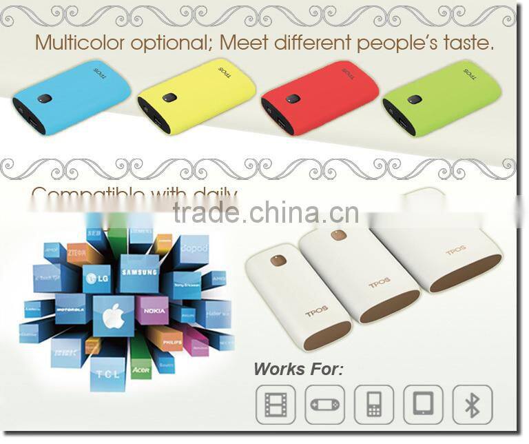 Trusda Hot selling Family series power bank' 5200 6600 7800 10400mAh available for phones