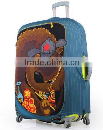 Polyester waterproof dustproof protective luggage cover