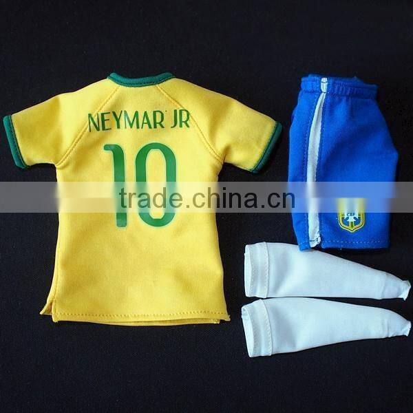 Brazil Nation Team Neymar Football Player Dolls