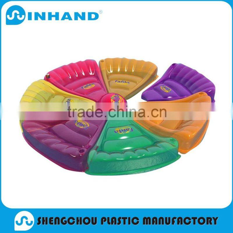 Air mattress/ Red Transparent Float Loungers/water bed float/air mattress camping/pool float /inflatable pool float