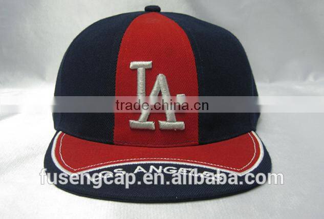 modern new style leather snapback cap hat flat top hatfur cap