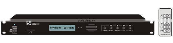 Professional tabletop programmable mp3 player amplifier