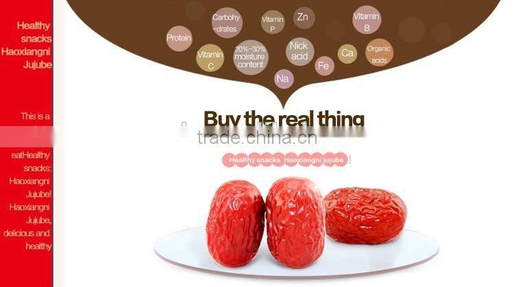 Chinese organic half dry and wet level one red jujube date
