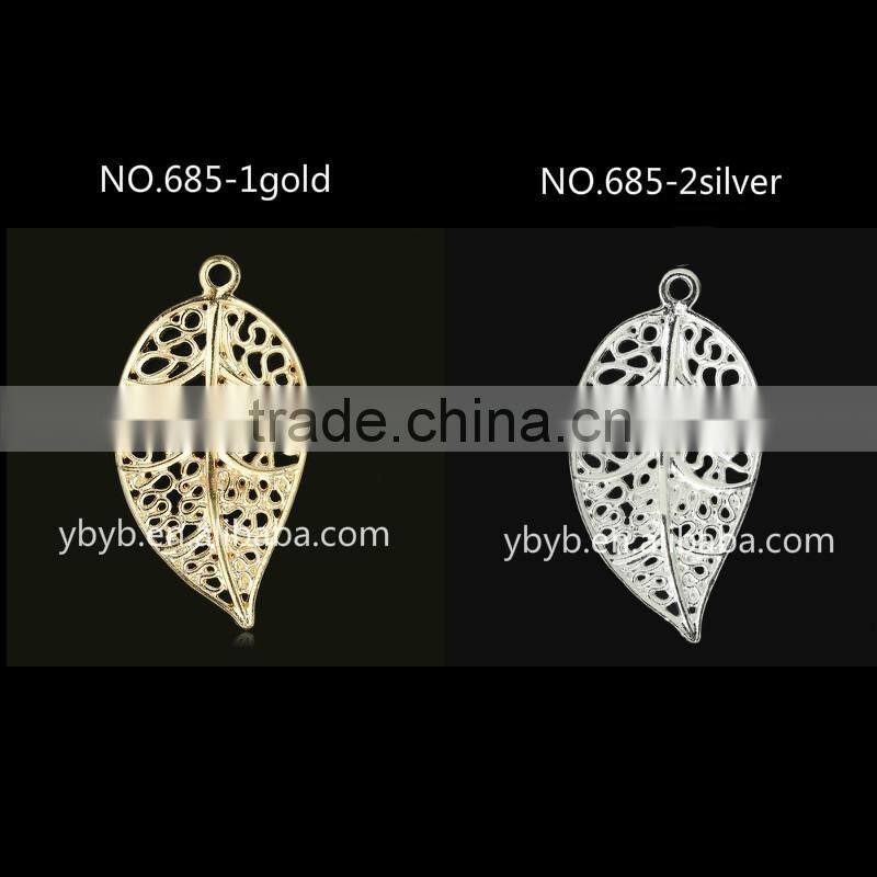 golden leaf DIY jewelry accessories hair accessories DIY handmade-685