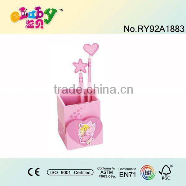 wooden stationery set