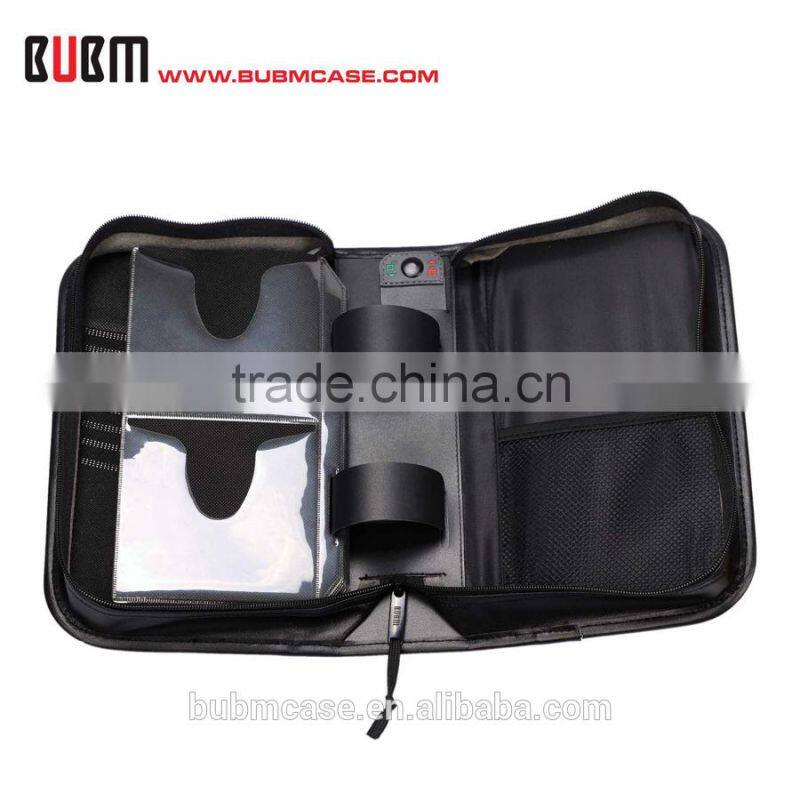 BUBM 100 Capacity PU Leather Cover CD Case CD Box DVD Case CD Storage Bag CD-ROM Holder Car Disc Bag
