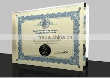 high transparent acrylic photo booth frame