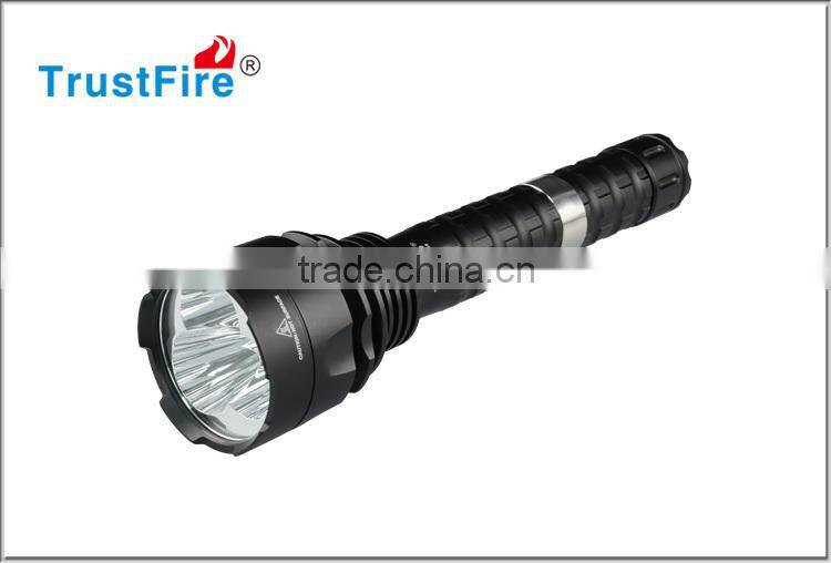 Tactical brightness lamp t6 4100LM TrustFire super waterproof flashlight led 5 modes TR-J19 led hunting flashlight