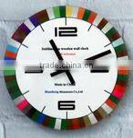 sublimation antique wood wall clock face custom size