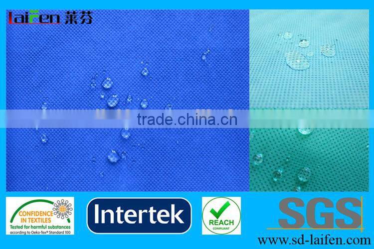 Oeko-Tex Standard 100 Certified Hydrophobic Nonwoven Fabric