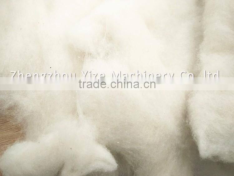 Trade Assurance Cotton Polyester Opening Machine Fiber Opener Machine Fabric Cloth Recycling Machine