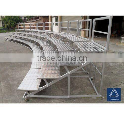 high quality hot sale aluminum choral riser