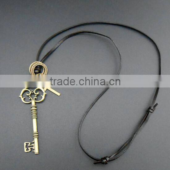 wholesale price 5mm flat real leather cord for pet chain leather bracelet flat leather string