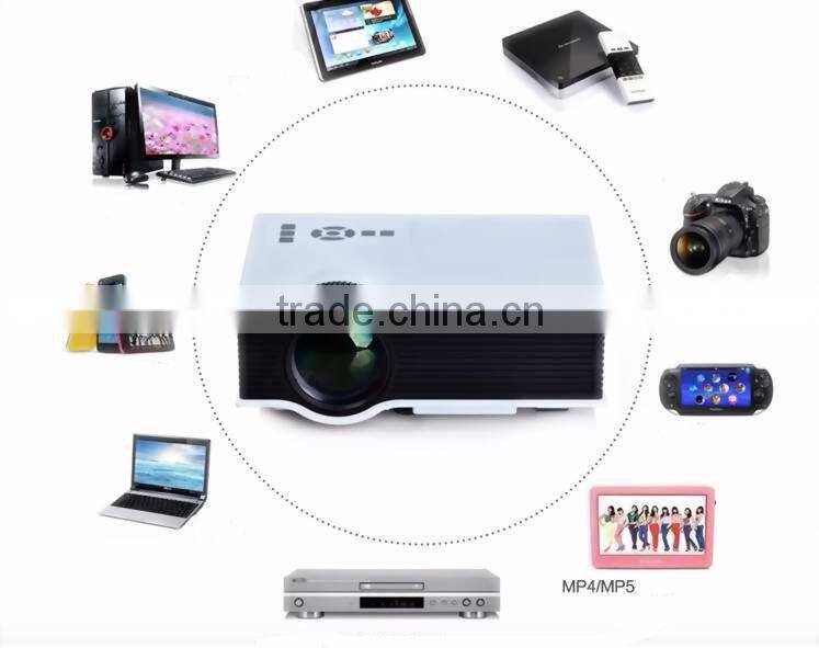 Hot selling newest uc40 projector factory price uc40 mini projector branded led projector lumen with low price