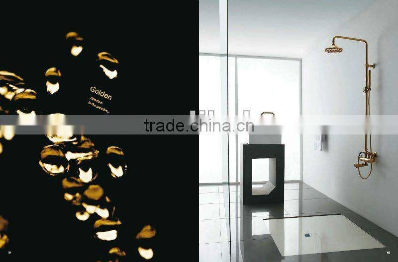 satin gold luxury shower 11/C8228-001G