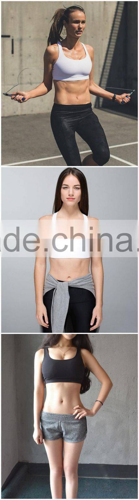 Women Sport Bra Beautiful Back Cross Professional Sport Bra Running Sport Bra Moisture Absorption the bra breathable