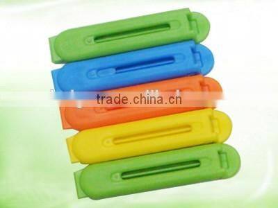 B55-0005 Cute Design Plastic Chip Bag Clip