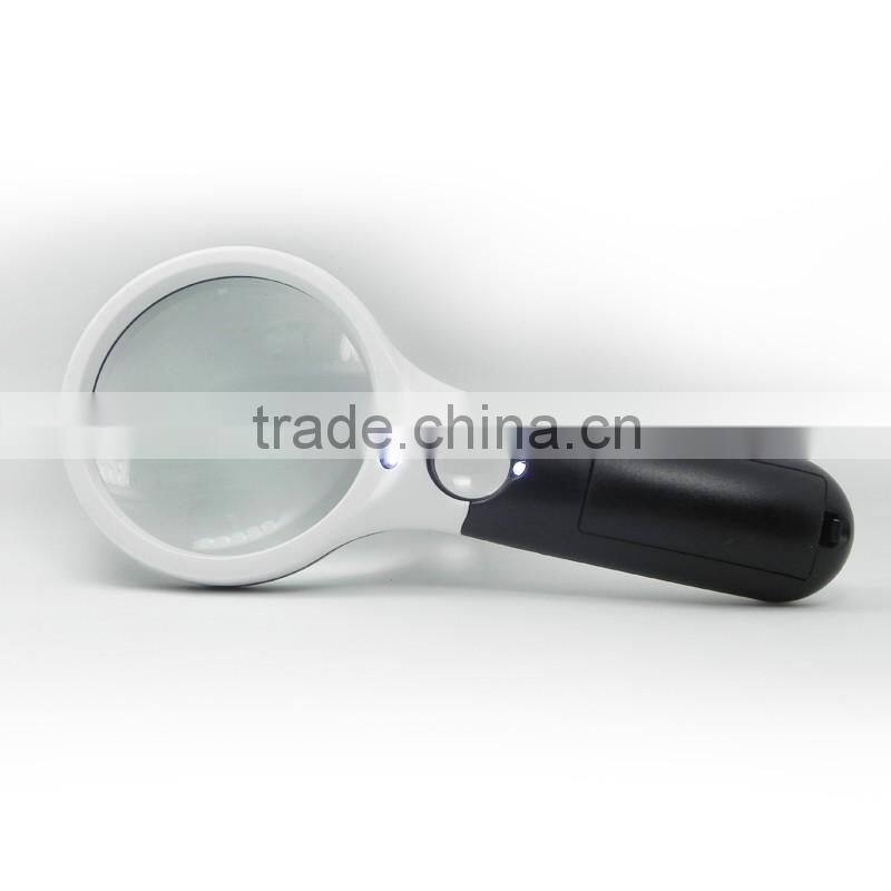 new arrival magnifying glass with led light