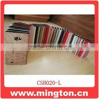 Decorative pattern Leather phone cover for samsung galaxy s3