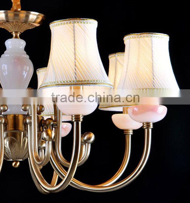 Sparkling marble lamps Iron skeleton chandelier