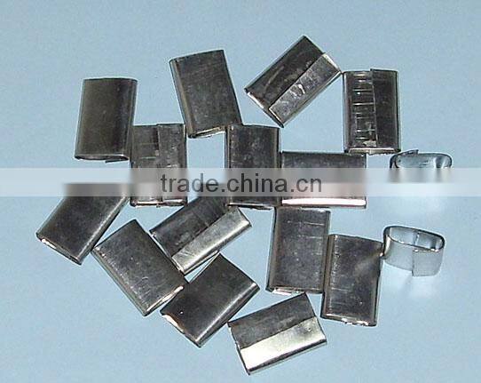 High quality Packing steel seal/ Strapping Seal buckle/metal packing clip