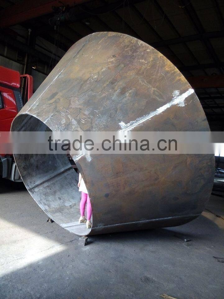 Large steel Cone pipe fittings for tank and vessel