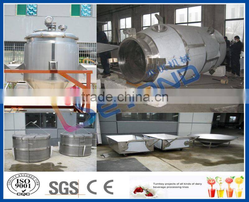 stainless steel steam heating tea extraction tank