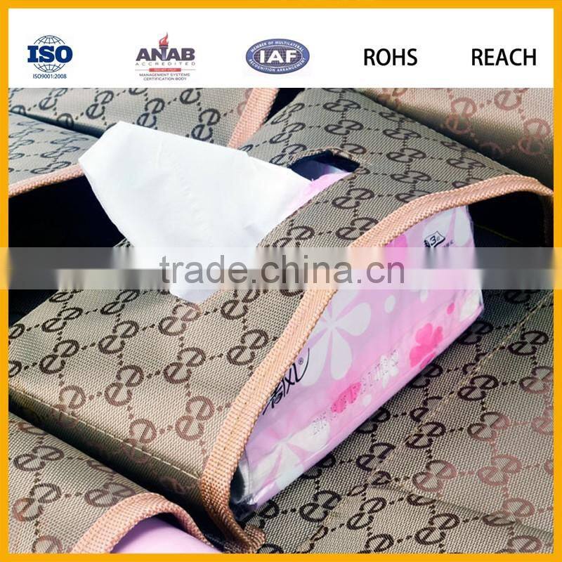 Car Back Seat Organizer Standard Size Auto Seat Multi-Pocket Travel Storage Bag