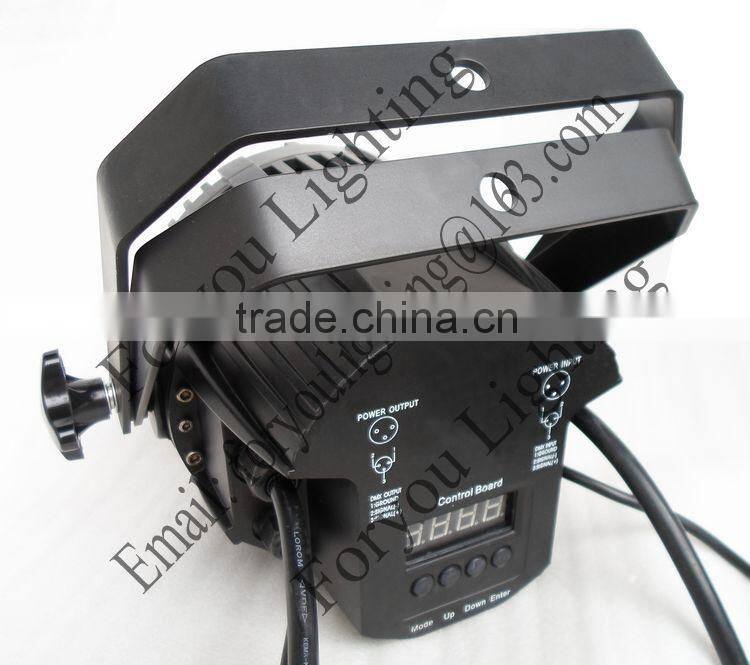 3-Year Warranty 9x18Watt UV Black Super Quiet Outdoor IP65 Waterproof 9x18W RGBWAUV 6IN1 LED Stage Wash Par Can Light