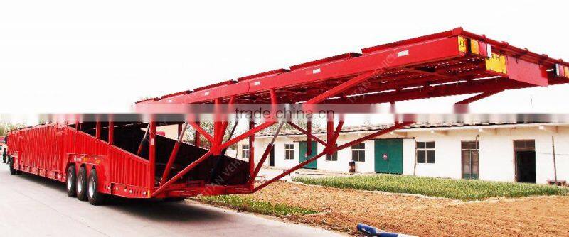 2/3 Axles Hydraulic Car Vehicle Transport Semi Truck Trailer, Car Transport Carriers