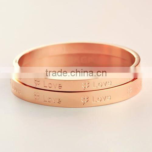 XLSS1404 Yiwu BeBillion 316L stainless steel bracelet bangle wholesale gift anniversary waist steel bracelet