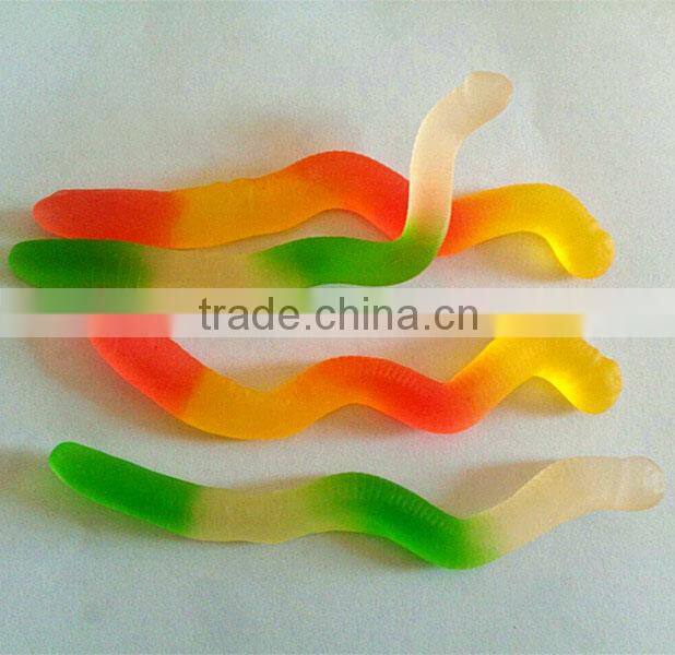 fruit flavour halal gummy worms
