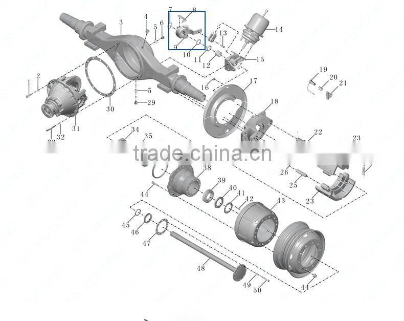 Top quality Chinese famous brand CNLZ automatic slack adjuster for bus