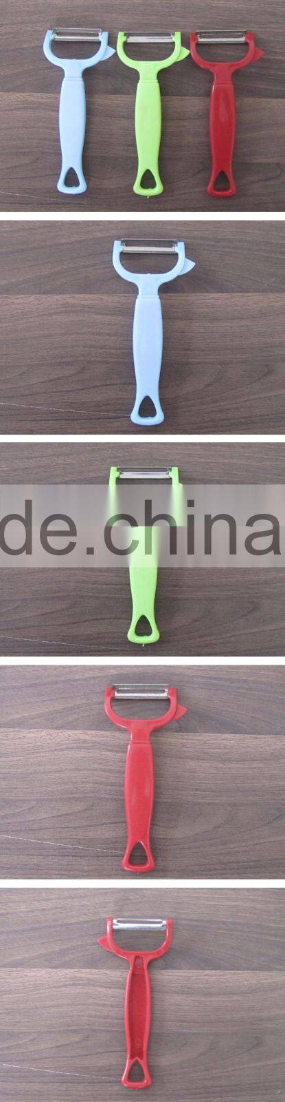 2015 New stainless steel peeler multi-function peeler paring knife scraping skin/flaking kitchen tools P20