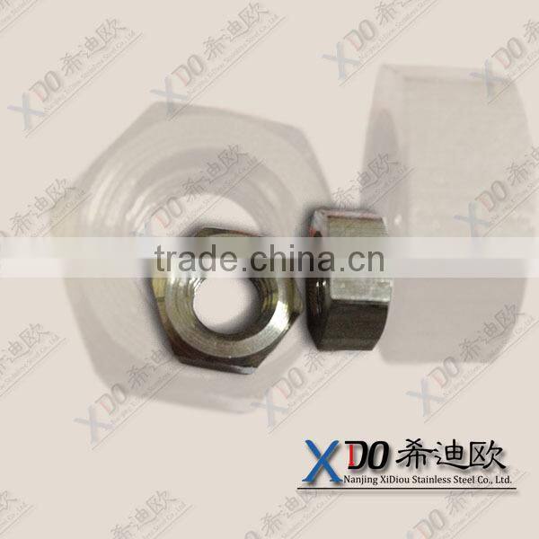 Hastelloy C276 China supplying stainless steel bolt and nut alloy hex nut