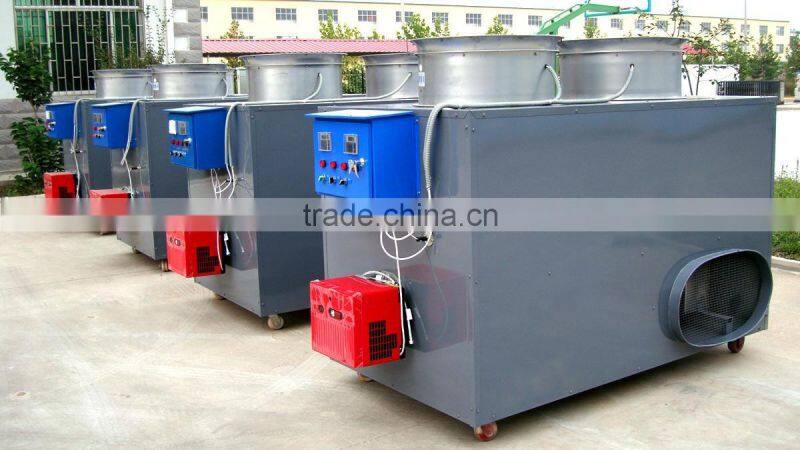 Automatic oil-burning hot air blower / air heater for workshop