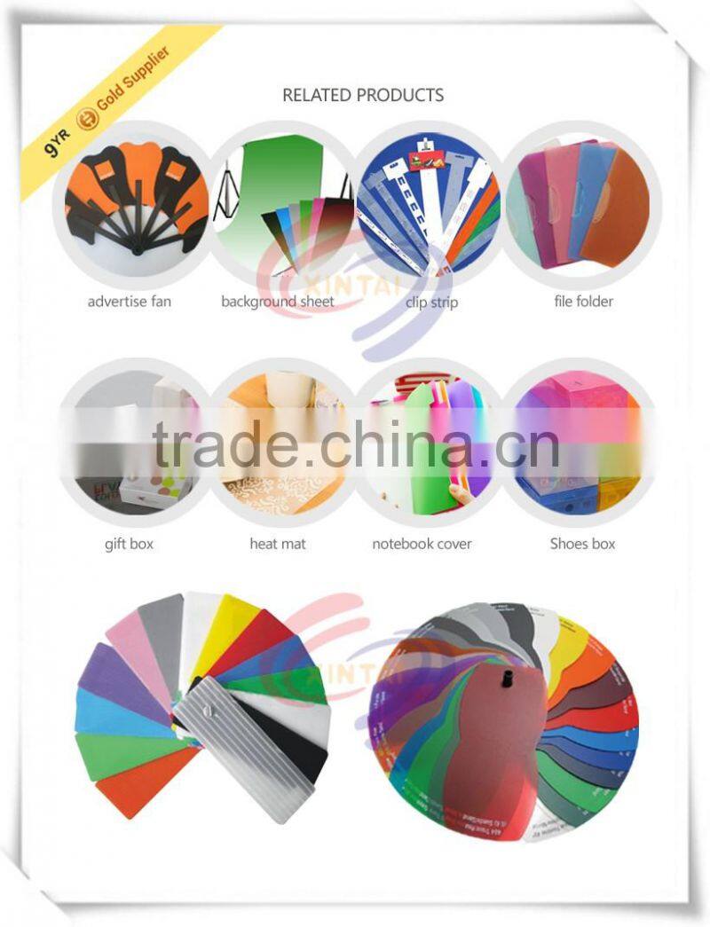 plastic pp for plastic product with printing