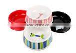 plastic pet bowl , pet food bowl , pet bowls feeders