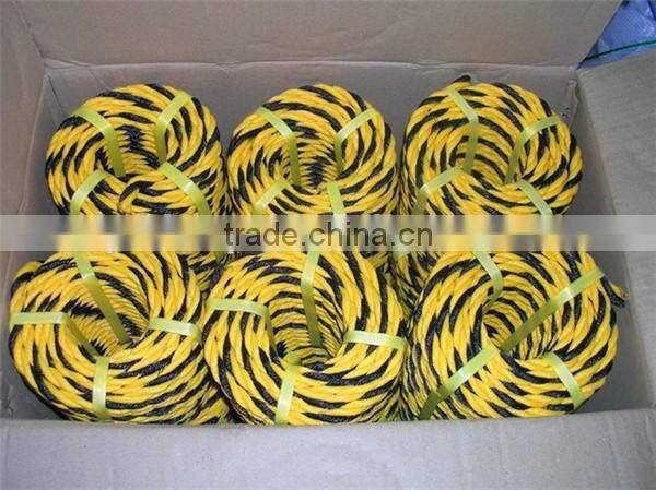 3 Strands PP PE Tiger Rope Twist rope