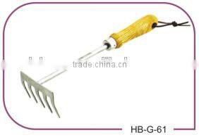 gardening tools manual farming cultivator mini tractor garden grabber