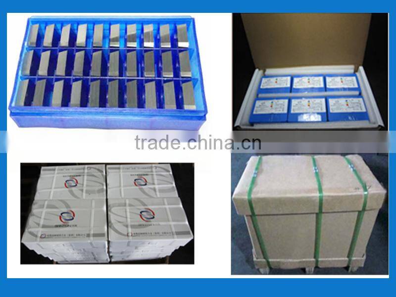 precision ground cemented carbide square milling inserts