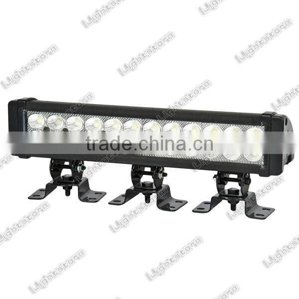 72W CREE LED Work Light Bar Driving Lamp Offroad Truck SPOT Beam 12inch Car SUV