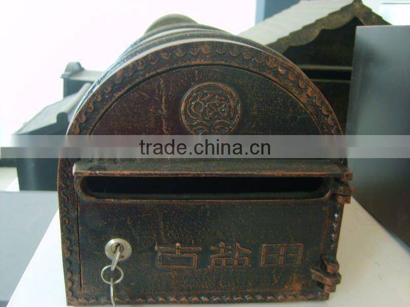 antique brass casting aluminum mailboxes
