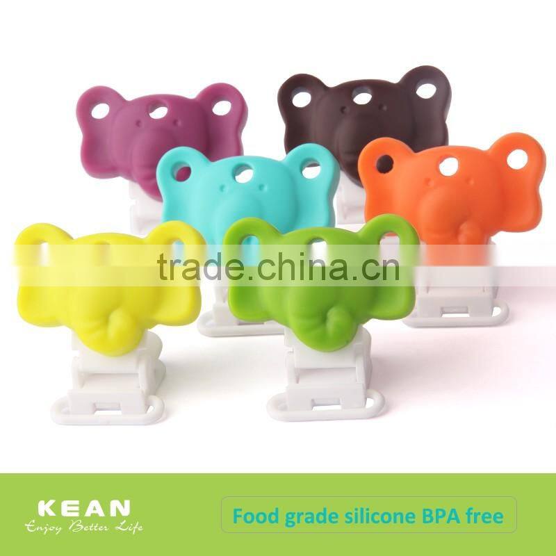 Kean handmade mini cute baby organic pacifier chain