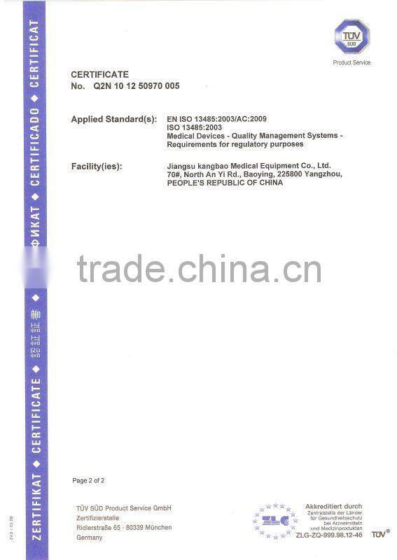 CE&ISO Approved Medical Syringe