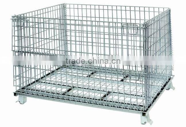 stacking wire basket container